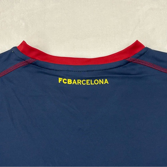 FC Barcelona Navy Blue Official FCB Futbol Athletic Soccer Jersey Adult Sizes - Picture 5 of 12